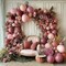 Dusty Rose Pink Balloon Garland Arch - Double Stuffed Dark Pink Balloons For Boho Birthday Baby Shower Bachelorette Bridal Shower Party Decorations